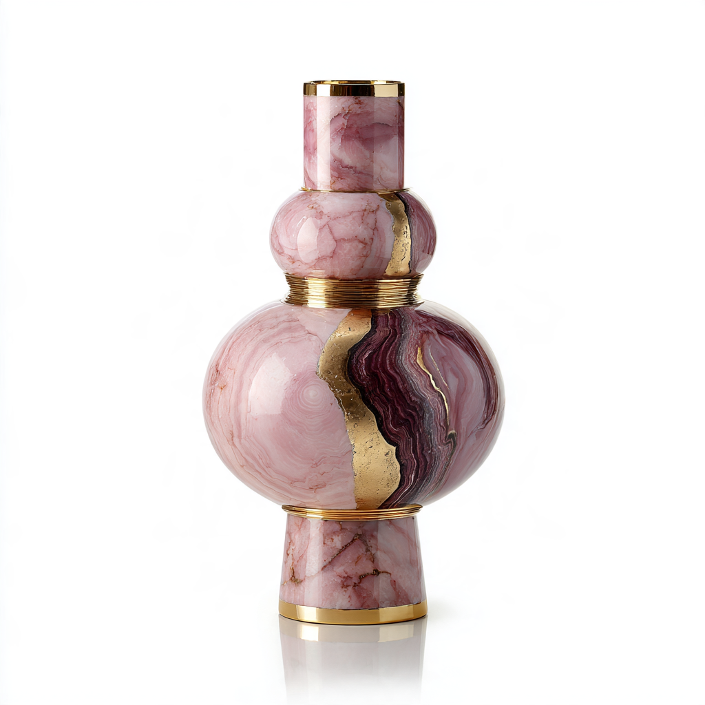Vase l’Aurore Rose